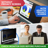 Adaptix MacBook Compatible - 12" Privacy Screen for MacBook -  Anti-Glare, Anti-Scratch, Blocks 96% UV - Blue Light Screen Filter Protector & Security Accessories (AMSMA12)