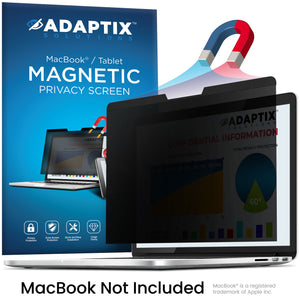 Adaptix MacBook Compatible - 13" Privacy Screen for MacBook Pro -  Anti-Glare, Anti-Scratch, Blocks 96% UV - Blue Light Screen Filter Protector [Late 2012-2015](AMSMR13)