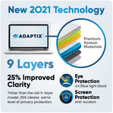 Adaptix Laptop Privacy Screen 17” – Information Protection Privacy Filter for Laptop – Anti-Glare, Anti-Scratch, Blocks 96% UV – Matte or Gloss Finish Privacy Screen Protector – 16:10 (APF17.0W)